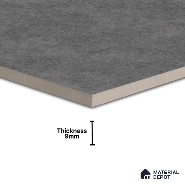 Stone Look Floor Tile TL 06129 F Obsidian Matte 2 ft x 2 ft Matte Finish Vitrified Tile - 9 mm |  Suitable For Living Room, Bedroom & Dining (Sample)