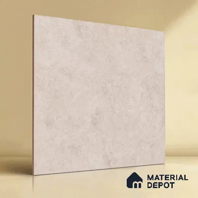 Stone Look Floor Tile TL 06129 G Fossil Ash 2 ft x 2 ft Matte Finish Vitrified Tile - 9 mm |  Suitable For Living Room, Bedroom & Dining (Sample)