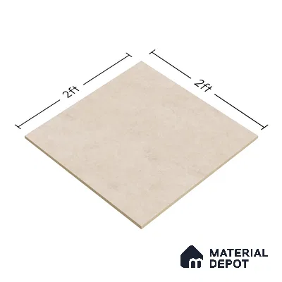 Stone Look Floor Tile TL 06129 G Fossil Ash 2 ft x 2 ft Matte Finish Vitrified Tile - 9 mm |  Suitable For Living Room, Bedroom & Dining (Sample)