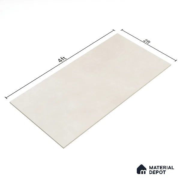 Cement Floor & Wall Tile TL 06132 B Eternity Dove Grande 4 ft x 2 ft Vitrified Colour Body Matte Finish - 9 mm | Suitable For Living Room, Bedroom, Bathroom, Kitchen