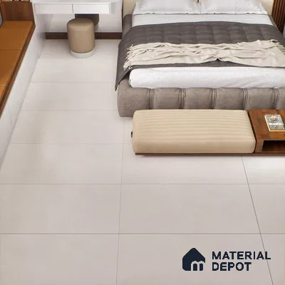 Cement Floor & Wall Tile TL 06132 B Eternity Dove Grande 4 ft x 2 ft Vitrified Colour Body Matte Finish - 9 mm | Suitable For Living Room, Bedroom, Bathroom, Kitchen