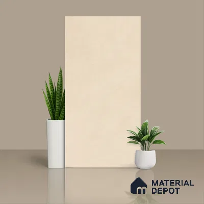 Cement Floor & Wall Tile TL 06132 C Eternity Mist Grande 4 ft x 2 ft Vitrified Colour Body Matte Finish - 9 mm | Suitable For Living Room, Bedroom, Bathroom, Kitchen (Sample)
