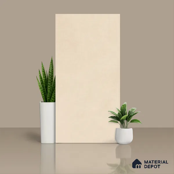 Cement Floor & Wall Tile TL 06132 C Eternity Mist Grande 4 ft x 2 ft Vitrified Colour Body Matte Finish - 9 mm | Suitable For Living Room, Bedroom, Bathroom, Kitchen (Sample)