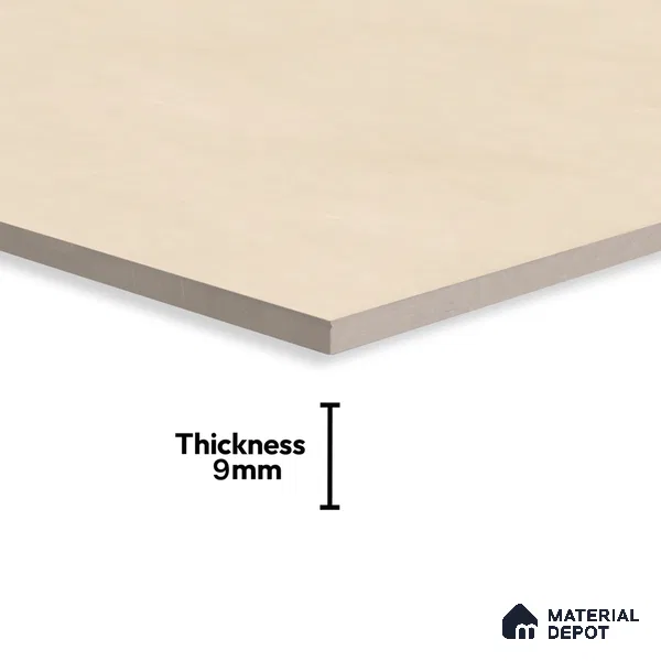 Cement Floor & Wall Tile TL 06132 C Eternity Mist Grande 4 ft x 2 ft Vitrified Colour Body Matte Finish - 9 mm | Suitable For Living Room, Bedroom, Bathroom, Kitchen (Sample)