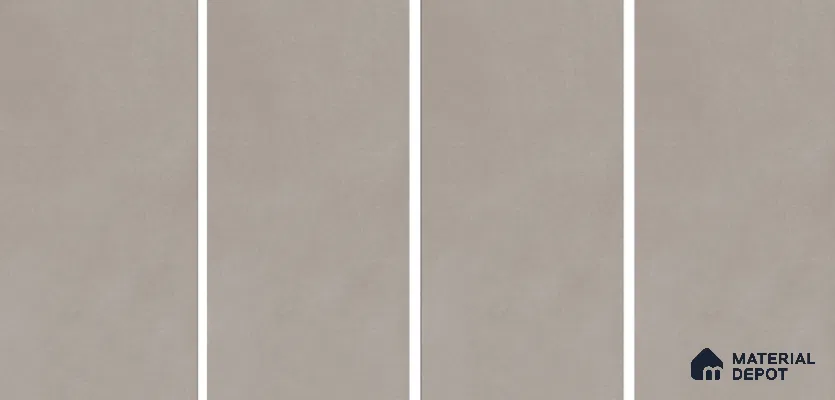 Cement Floor & Wall Tile TL 06132 Eternity Ash Grande 4 ft x 2 ft Vitrified Colour Body Matte Finish - 9 mm | Suitable For Living Room, Bedroom, Bathroom, Kitchen (Sample)
