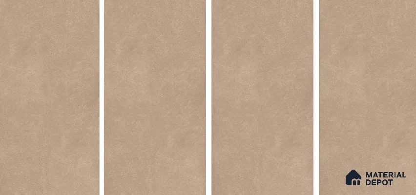Cement Floor & Wall Tile TL 06132 D Eternity Mocha Grande 4 ft x 2 ft Vitrified Colour Body Matte Finish - 9 mm | Suitable For Living Room, Bedroom, Bathroom, Kitchen (Sample)