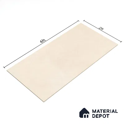 Cement Floor & Wall Tile TL 06133 B Aqua Stone Crema 4 ft x 2 ft Vitrified Drew Grit Matte Finish - 9 mm | 12 Random Design | Suitable For Living Room, Bedroom, Bathroom, Kitchen (Sample)