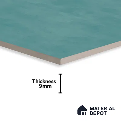 Cement Floor & Wall Tile TL 06134 B Elegance Aqua 4 ft x 2 ft Vitrified Matte Finish - 9 mm | 4 Random Design | Suitable For Living Room, Bedroom, Bathroom, Kitchen (Sample)