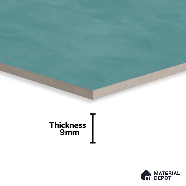 Cement Floor & Wall Tile TL 06134 B Elegance Aqua 4 ft x 2 ft Vitrified Matte Finish - 9 mm | 4 Random Design | Suitable For Living Room, Bedroom, Bathroom, Kitchen (Sample)