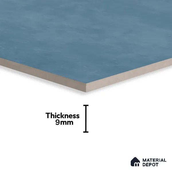Cement Floor & Wall Tile TL 06134 C Elegance Azure 4 ft x 2 ft Vitrified Matte Finish - 9 mm | 4 Random Design | Suitable For Living Room, Bedroom, Bathroom, Kitchen