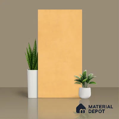 Cement Floor & Wall Tile TL 06134 Elegance Amber 4 ft x 2 ft Vitrified Matte Finish - 9 mm | 4 Random Design | Suitable For Living Room, Bedroom, Bathroom, Kitchen (Sample)