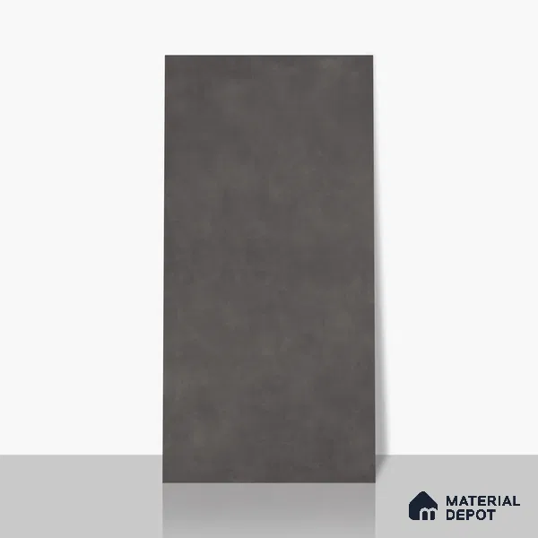 Cement Floor & Wall Tile TL 06134 E Elegance Charcoal 4 ft x 2 ft Vitrified Matte Finish - 9 mm | 4 Random Design | Suitable For Living Room, Bedroom, Bathroom, Kitchen (Sample)
