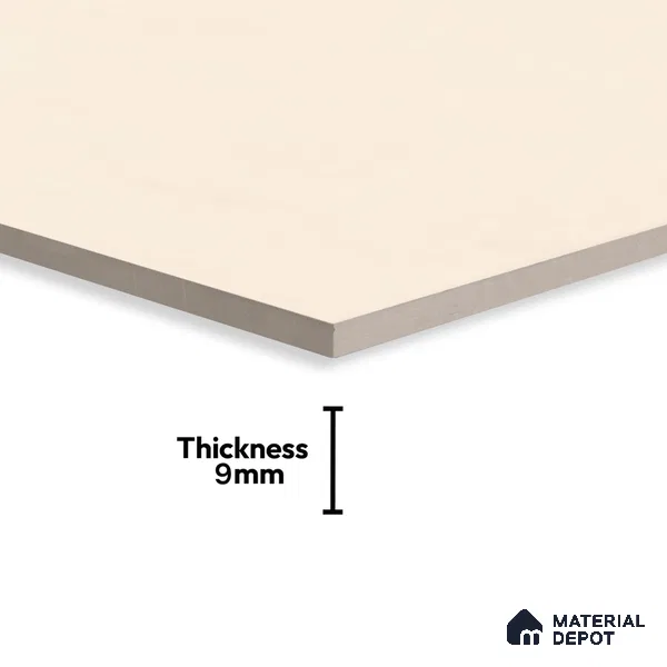 Cement Floor & Wall Tile TL 06134 F Elegance Crema 4 ft x 2 ft Vitrified Matte Finish - 9 mm | 4 Random Design | Suitable For Living Room, Bedroom, Bathroom, Kitchen (Sample)