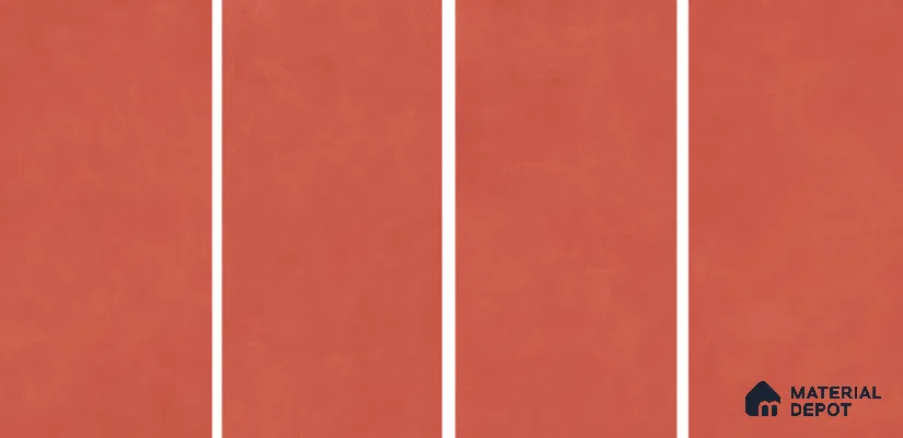 Cement Floor & Wall Tile TL 06134 H Elegance Ruby 4 ft x 2 ft Vitrified Matte Finish - 9 mm | 4 Random Design | Suitable For Living Room, Bedroom, Bathroom, Kitchen (Sample)