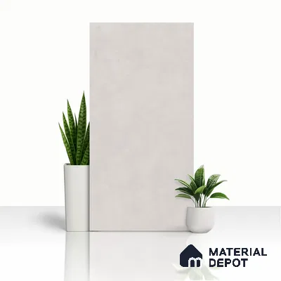Cement Floor & Wall Tile TL 06134 I Elegance Soft Grey 4 ft x 2 ft Vitrified Matte Finish - 9 mm | 4 Random Design | Suitable For Living Room, Bedroom, Bathroom, Kitchen (Sample)