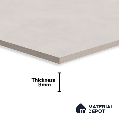 Cement Floor & Wall Tile TL 06134 I Elegance Soft Grey 4 ft x 2 ft Vitrified Matte Finish - 9 mm | 4 Random Design | Suitable For Living Room, Bedroom, Bathroom, Kitchen (Sample)