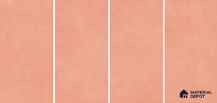 Cement Floor & Wall Tile TL 06134 J Elegance Tender Pink 4 ft x 2 ft Vitrified Matte Finish - 9 mm | 4 Random Design | Suitable For Living Room, Bedroom, Bathroom, Kitchen (Sample)