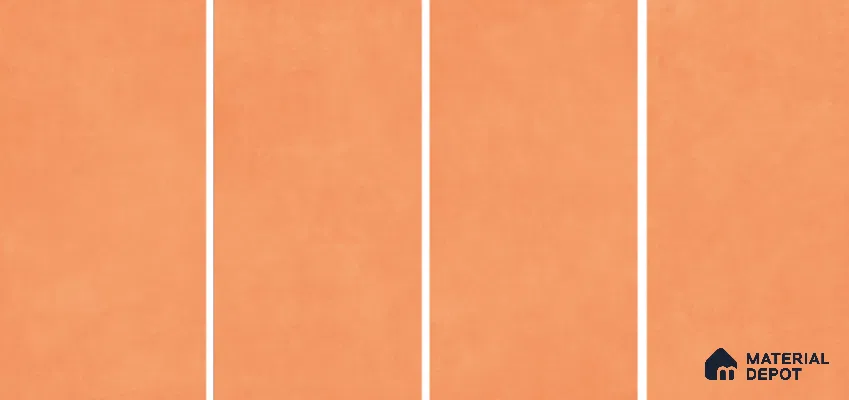Cement Floor & Wall Tile TL 06134 K Elegance Tengerine 4 ft x 2 ft Vitrified Matte Finish - 9 mm | 4 Random Design | Suitable For Living Room, Bedroom, Bathroom, Kitchen (Sample)
