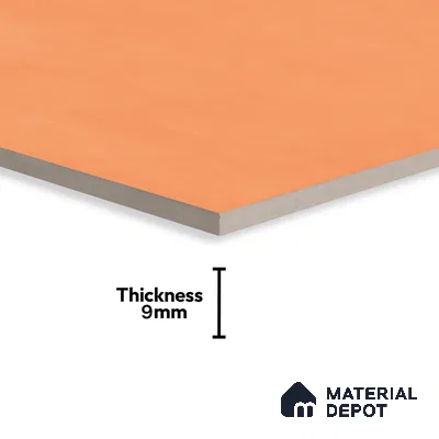 Cement Floor & Wall Tile TL 06134 K Elegance Tengerine 4 ft x 2 ft Vitrified Matte Finish - 9 mm | 4 Random Design | Suitable For Living Room, Bedroom, Bathroom, Kitchen (Sample)