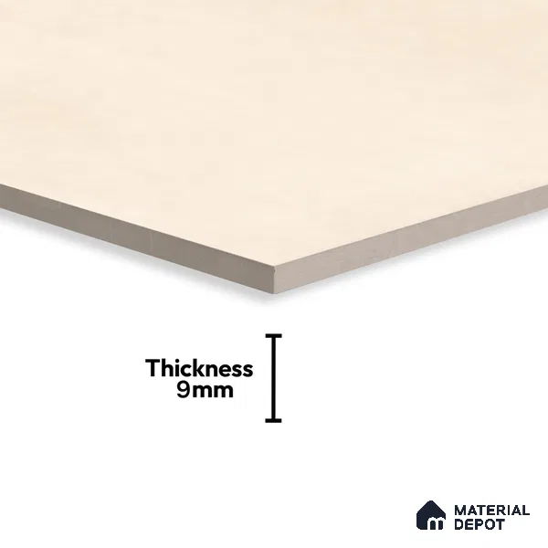 Cement Floor & Wall Tile TL 06128 B Everest Crema 4 ft x 2 ft Vitrified Matte Finish - 9 mm | 6 Random Design | Suitable For Living Room, Bedroom, Bathroom, Kitchen