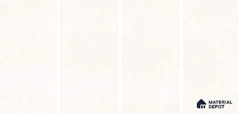 Cement Floor & Wall Tile TL 06128 Everest Bianco 4 ft x 2 ft Vitrified Matte Finish - 9 mm | 6 Random Design | Suitable For Living Room, Bedroom, Bathroom, Kitchen (Sample)