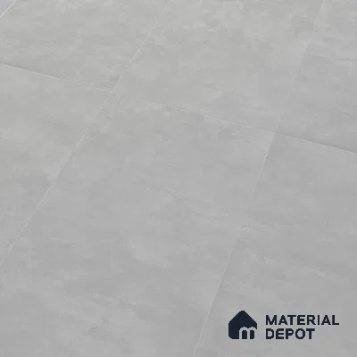 Cement Floor & Wall Tile TL 06266 H Stellar Astral Silver 4 ft x 2 ft Vitrified Punch Finish - 9 mm (Random Design 4) | Suitable for Living Room,Bedroom,Bathroom & Kitchen (Sample)
