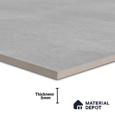 Cement Floor & Wall Tile TL 06266 H Stellar Astral Silver 4 ft x 2 ft Vitrified Punch Finish - 9 mm (Random Design 4) | Suitable for Living Room,Bedroom,Bathroom & Kitchen (Sample)
