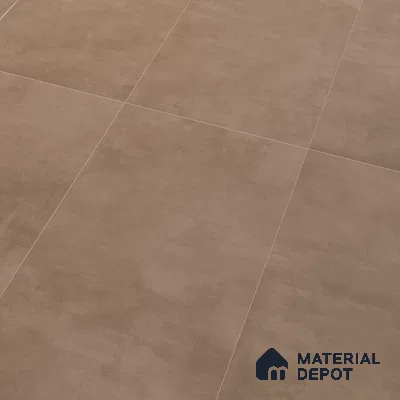 Cement Floor & Wall Tile TL 06266 I Stellar Cosmic Cocoa 4 ft x 2 ft Vitrified Punch Finish - 9 mm (Random Design 4) | Suitable for Living Room, Bedroom, Bathroom & Kitchen (Sample)