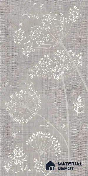 Floral Wall Tile TL 06088 B Concrete Checks Decor 4 ft x 2 ft Vitrified Matte Finish - 9 mm | Suitable For Living Room, Bedroom, Bathroom, Dining (Sample)
