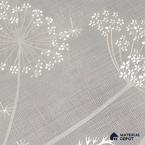 Floral Wall Tile TL 06088 B Concrete Checks Decor 4 ft x 2 ft Vitrified Matte Finish - 9 mm | Suitable For Living Room, Bedroom, Bathroom, Dining (Sample)