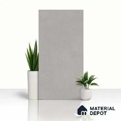 Cement Floor & Wall Tile TL 06088 Concrete Checks Plain 4 ft x 2 ft Vitrified Matte Finish - 9 mm | 12 Random Design | Suitable For Living Room, Bedroom, Bathroom, Kitchen