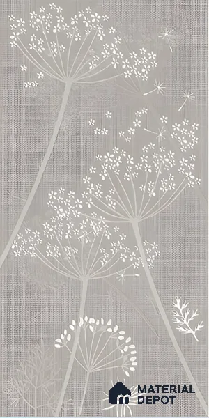 Floral Wall Tile TL 06088 E Concrete Checks Decor 4 ft x 2 ft Vitrified Matte Finish - 9 mm | Suitable For Living Room, Bedroom, Bathroom, Dining (Sample)