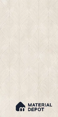 Geometric Floor & Wall Tile TL 06087 C Nios Conch Decor 4 ft x 2 ft Vitrified Matte Finish - 9 mm | Suitable For Living Room, Bedroom, Bathroom, Kitchen (Sample)