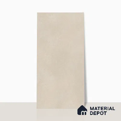 Cement Floor & Wall Tile TL 06087 Nios Shell Plain 4 ft x 2 ft Vitrified Matte Finish - 9 mm | 6 Random Design | Suitable For Living Room, Bedroom, Bathroom, Kitchen