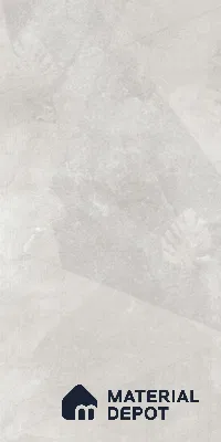 Cement Floor & Wall Tile TL 06091 B Elbis Grey Decor 4 ft x 2 ft Vitrified Matte Finish - 9 mm | 8 Random Design | Suitable For Living Room, Bedroom, Bathroom, Kitchen (Sample)