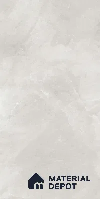 Cement Floor & Wall Tile TL 06091 Elbis Grey Plain 4 ft x 2 ft Vitrified Matte Finish - 9 mm | 8 Random Design | Suitable For Living Room, Bedroom, Bathroom, Kitchen