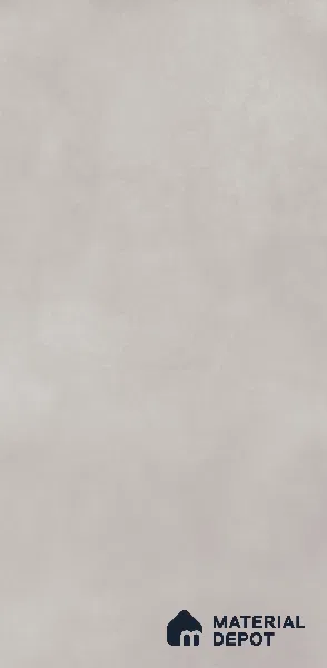 Cement Floor & Wall Tile TL 06122 D Cementi Grey Plain 4 ft x 2 ft Vitrified Matte Finish - 9 mm | Suitable For Living Room, Bedroom, Bathroom, Kitchen (Sample)