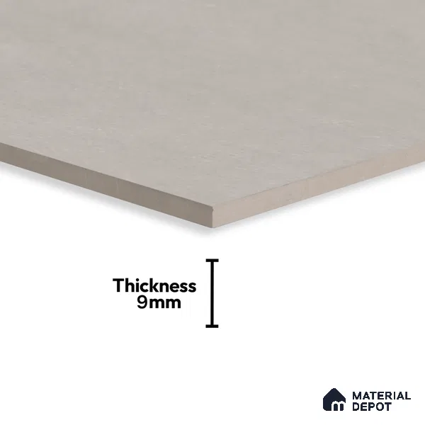 Cement Floor & Wall Tile TL 05520 C Prestige Imperial Slate 2 ft x 4 ft Vitrified Matte Finish - 9 mm | 4 Random Design | Suitable for Living Room, Bedroom, Bathroom (Sample)