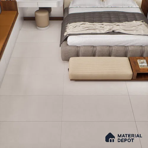 Cement Floor & Wall Tile TL 05520 C Prestige Imperial Slate 2 ft x 4 ft Vitrified Matte Finish - 9 mm | 4 Random Design | Suitable for Living Room, Bedroom, Bathroom