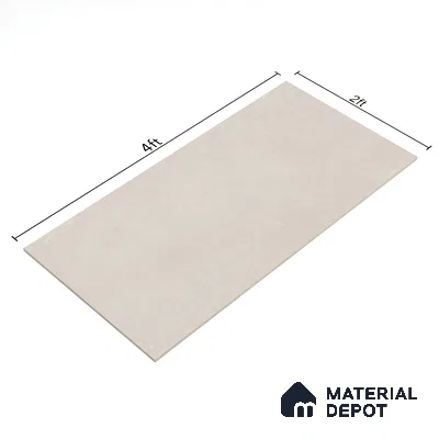 Cement Floor & Wall Tile TL 05516 Prestige Regal Almond 2 ft x 4 ft Vitrified Matte Finish - 9 mm | 3 Random Design | Suitable for Living Room, Bedroom, Bathroom
