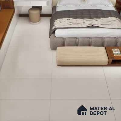 Cement Floor & Wall Tile TL 05516 Prestige Regal Almond 2 ft x 4 ft Vitrified Matte Finish - 9 mm | 3 Random Design | Suitable for Living Room, Bedroom, Bathroom