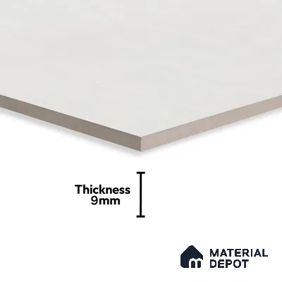 Cement Floor & Wall Tile TL 05517 Prestige Sovereign Snow 2 ft x 4 ft Vitrified Matte Finish - 9 mm | 3 Random Design | Suitable for Living Room, Bedroom, Bathroom (Sample)