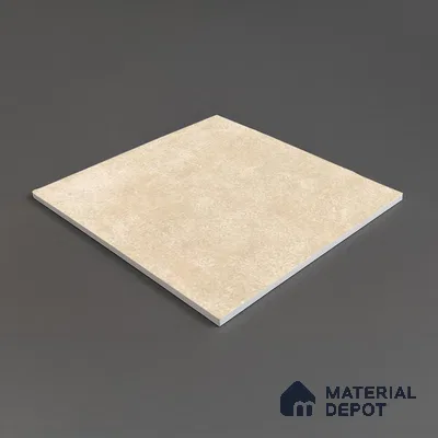 Budget Friendly Cement Look Value for Money Parking Latte Dune Floor Tile 16 x 16 inch | TL 06247 B | Vitrified Matte Finish Tile - 12 mm | Suitable For Parking, Bathroom, Balcony & Terrace | Pattern Alignment May Vary | 2-3 mm Spacer is Mandatory