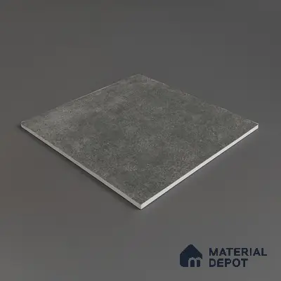 Budget Friendly Cement Look Value for Money Parking Obsidra Floor Tile 16 x 16 inch | TL 06247 | Vitrified Matte Finish Tile - 12 mm | Suitable For Parking, Outdoor, Balcony & Terrace | Pattern Alignment May Vary | 2-3 mm Spacer is Mandatory