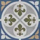 Moroccan Floor & Wall Tile TL 04797 B Zellige Grey Plano Decor Multi Colour 1 ft x 1 ft Vitrified Matte Finish - 11 mm | Suitable for Kitchen, Bathroom, Balcony | Please Expect a Slight Variation of Pattern | Image 02