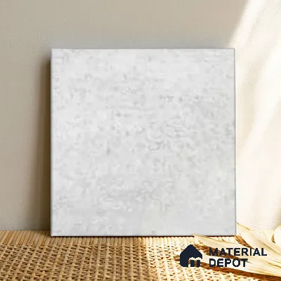 Cement Tile TL 04797 Zellige Grey Plano Grey 1 ft x 1 ft Vitrified Matte Finish - 11 mm | Suitable for Kitchen, Bathroom, Balcony Floor & Wall (Sample)