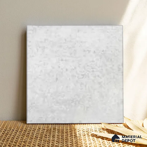 Cement Tile TL 04797 Zellige Grey Plano Grey 1 ft x 1 ft Vitrified Matte Finish - 11 mm | Suitable for Kitchen, Bathroom, Balcony Floor & Wall (Sample)