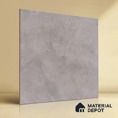 Cement Floor Tile TL 04739 B Slate Park Crema Avorio Beige 2 ft x 2 ft Vitrified Matte Finish - 8.8 mm | Suitable for Bathroom,Parking,Terrace,Balcony,Courtyard (Sample)