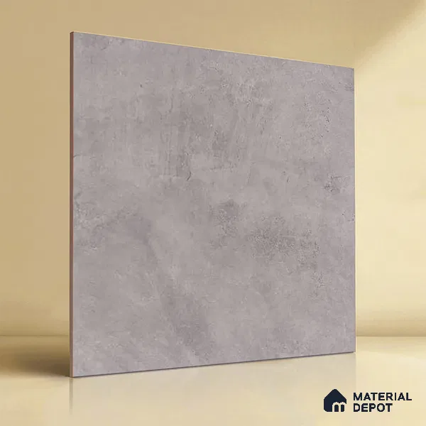 Cement Floor Tile TL 04739 B Slate Park Crema Avorio Beige 2 ft x 2 ft Vitrified Matte Finish - 8.8 mm | Suitable for Bathroom,Parking,Terrace,Balcony,Courtyard (Sample)