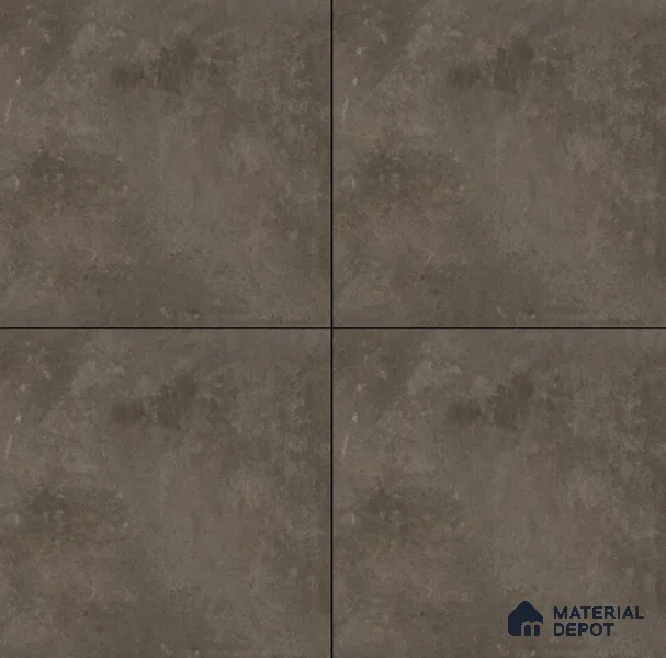 Cement Floor Tile TL 04785 B Earthen Slate Rustic Slate 16 x 16 inch Vitrified Anti Skid Matte Finish - 12 mm | Suitable for Parking, Terrace, Balcony, Courtyard (Sample)